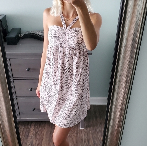 Madewell Silk Convertible Dress in Echo Grid - Picture 1 of 5